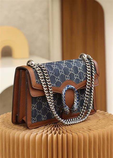 gucci tote bag snake|Gucci dionysus denim bag.